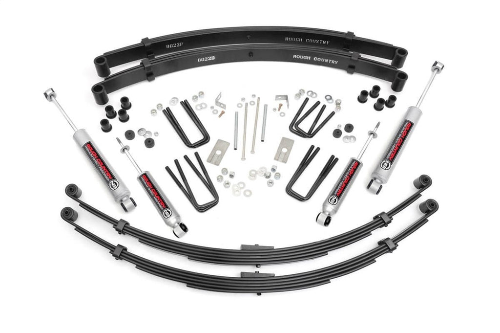 Rough Country 71030 Suspension Lift Kit w/Shocks for Select Toyota Pickup