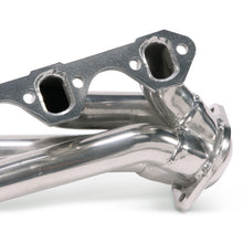 Load image into Gallery viewer, 79-93-Mustang-351-Swap-Shorty-Unequal-Length-Exhaust-Headers---1-58-Silver-Ceramic