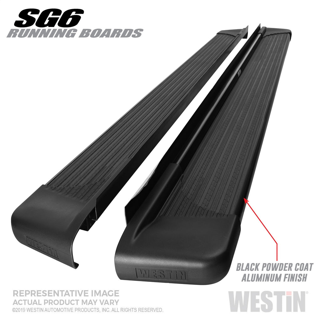 79-Inches-Black-Sg6-Running-Boards-(Brkt-Sold-Sep)