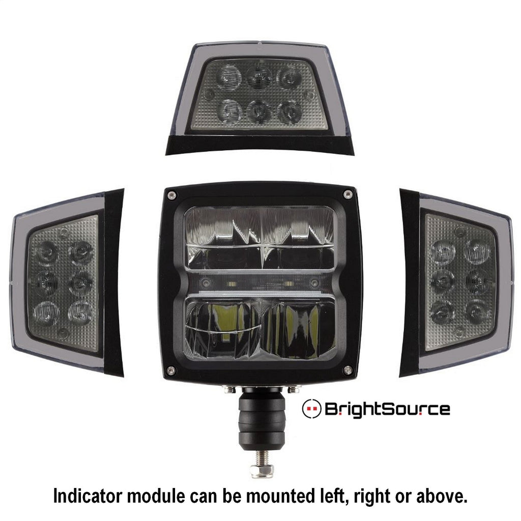 BrightSource 791000 LED Snow Plow Headlight - Truck Part Superstore