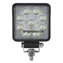 Load image into Gallery viewer, BrightSource 791152F Work Light; 4 in.; Square; Flood Pattern; 15W; w/o Harness; - Truck Part Superstore