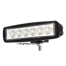 Load image into Gallery viewer, BrightSource 791154F Work Light; 6 in.; Rectangular; 90 Deg. Flood Pattern; 18W; w/o Harness; - Truck Part Superstore