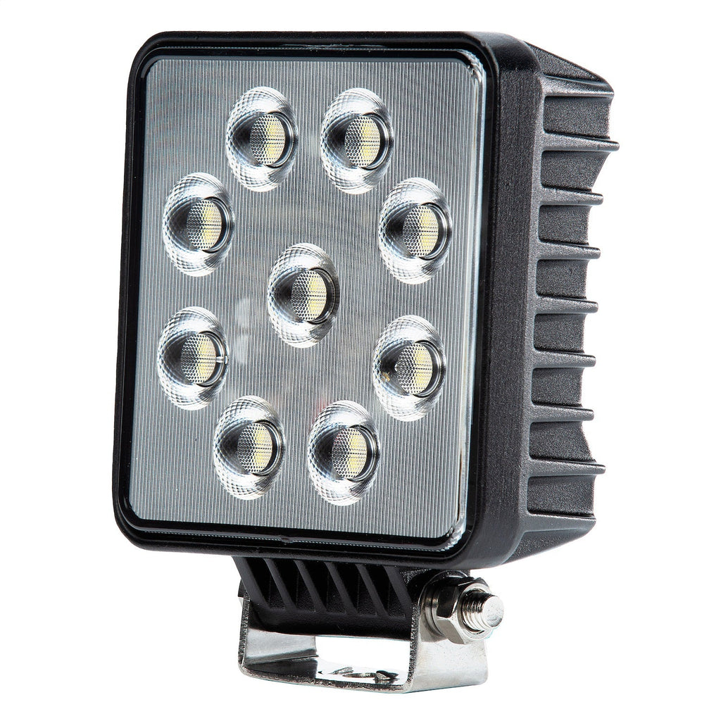 BrightSource 791362F Work Light; 4 in.; Square E-Mark; Flush Lens; W/o Harness; 3800 Lm; 36W; - Truck Part Superstore