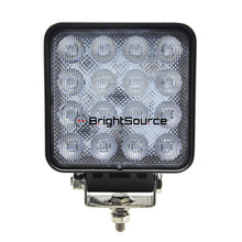 Load image into Gallery viewer, BrightSource 791482F Work Light; 4 in.; Square; Flood Pattern; 48W; High Output; w/o Harness; - Truck Part Superstore