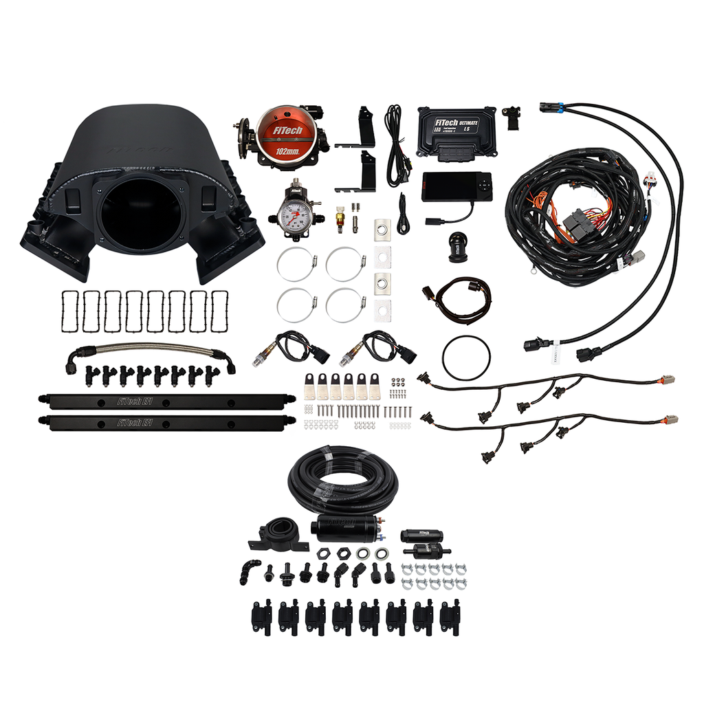 FiTech Fuel Injection 79190 Ultimate Rebel LS 750 HP EFI System Master Kit