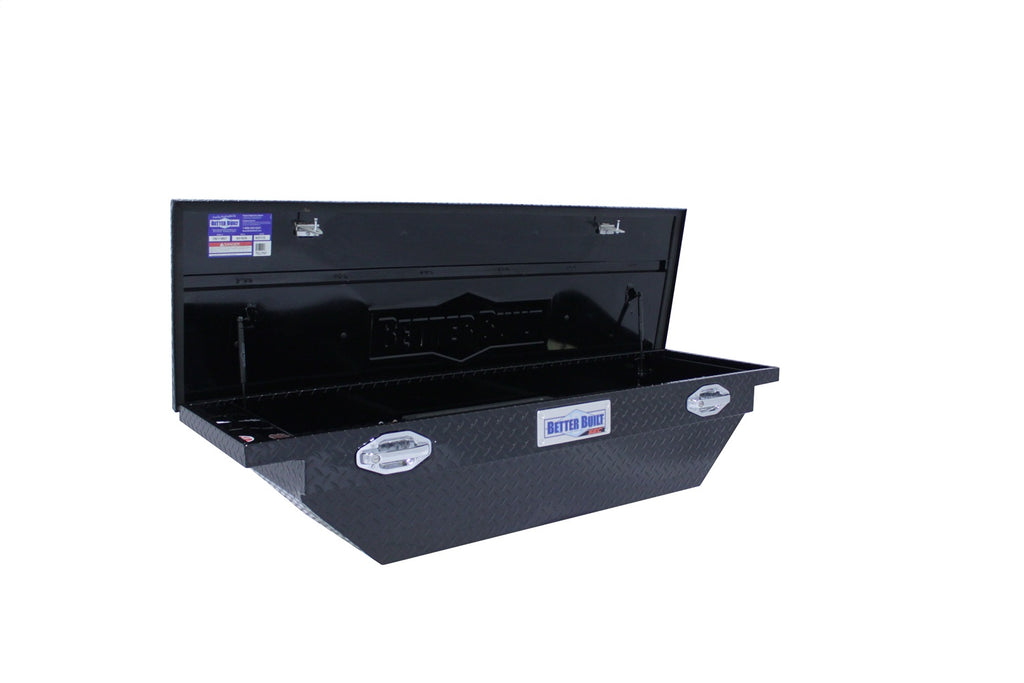 Better Built 79211057 Low Profile Crossover Wedge Tool Box for Select Chevrolet Colorado, Dodge Dakota, Ford Maverick, Ford Ranger, GMC Canyon, Honda Ridgeline, Nissan Frontier, Ram Dakota, Toyota Tacoma, Toyota Tundra