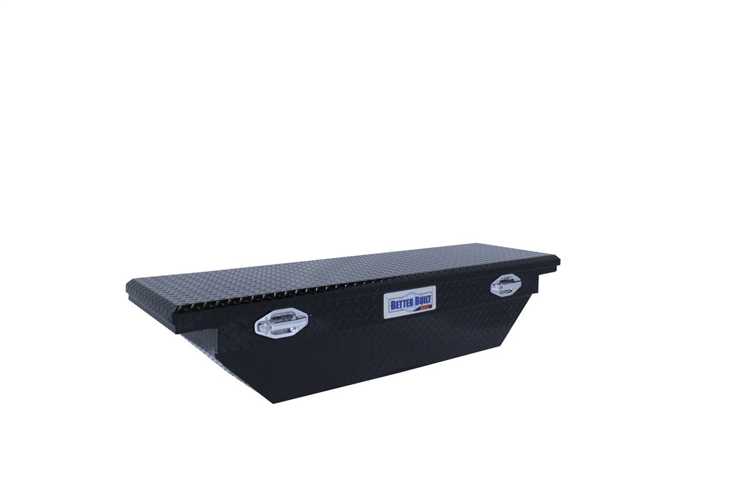 Better Built 79211057 Low Profile Crossover Wedge Tool Box for Select Chevrolet Colorado, Dodge Dakota, Ford Maverick, Ford Ranger, GMC Canyon, Honda Ridgeline, Nissan Frontier, Ram Dakota, Toyota Tacoma, Toyota Tundra