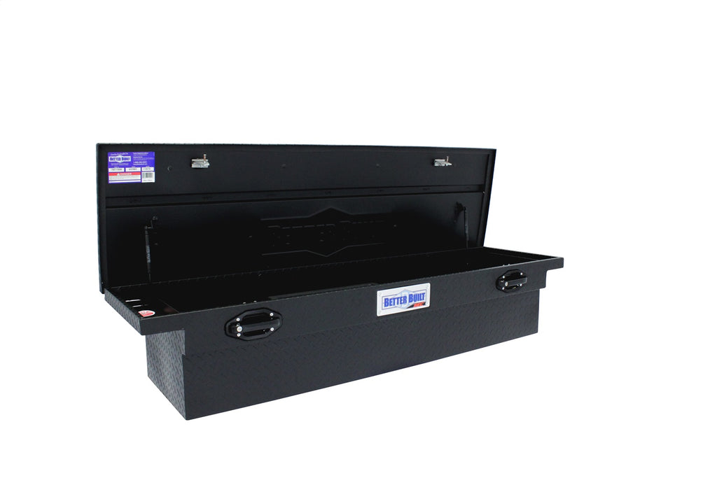 Better Built 79211098 Low Profile Crossover Tool Box for Select Chevrolet Silverado 1500, Chevrolet Silverado HD, Chevrolet Silverado HD, Dodge D100, Dodge D100 Pickup, Dodge D150, Dodge D200, Dodge D200 Pickup, Dodge D250, Dodge D300, Dodge D300 Pickup,