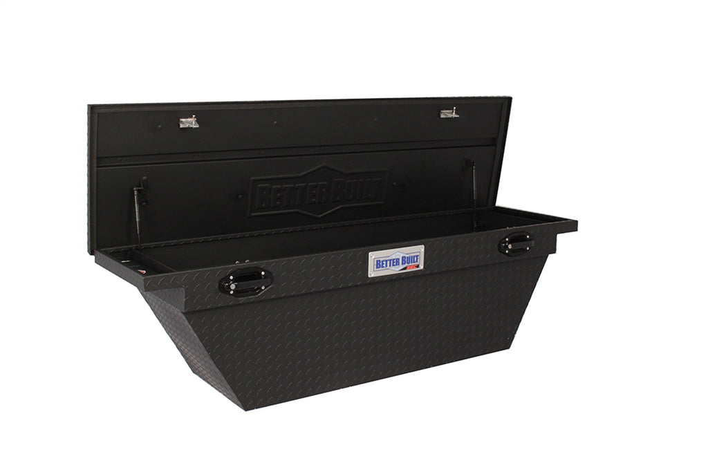 Better Built 79211104 Low Profile Crossover Wedge Tool Box for Select Chevrolet Colorado, Dodge Dakota, Ford Maverick, Ford Ranger, GMC Canyon, Honda Ridgeline, Nissan Frontier, Ram Dakota, Toyota Tacoma, Toyota Tundra