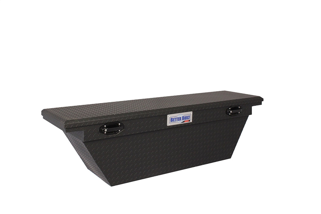 Better Built 79211104 Low Profile Crossover Wedge Tool Box for Select Chevrolet Colorado, Dodge Dakota, Ford Maverick, Ford Ranger, GMC Canyon, Honda Ridgeline, Nissan Frontier, Ram Dakota, Toyota Tacoma, Toyota Tundra