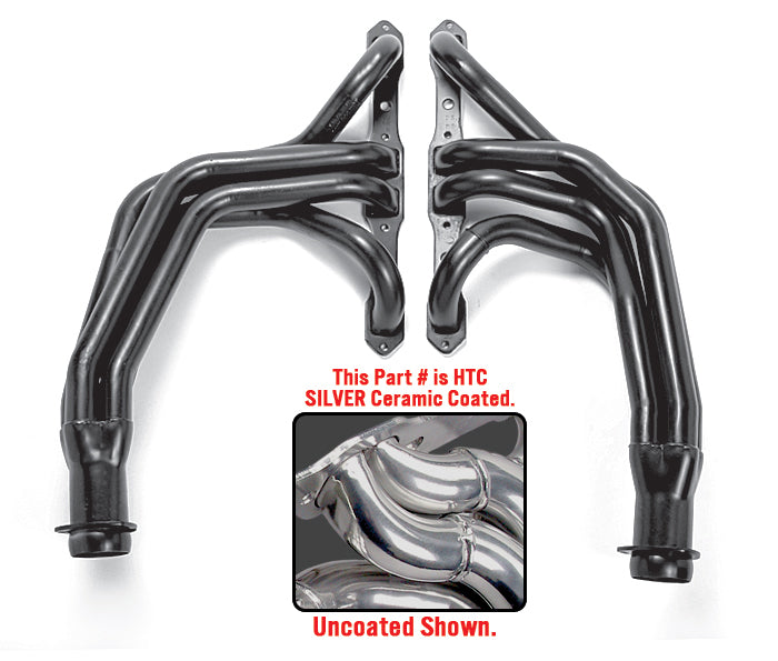Hedman Hedders 79256 Silver Long EO Headers For '75-78 4WD Dodge Ramcharger w/361-440 for Select Dodge Ramcharger, Dodge W100, Dodge W100 Pickup, Dodge W100 Series, Dodge W150, Dodge W200, Dodge W200 Pickup, Dodge W200 Series, Plymouth Trailduster