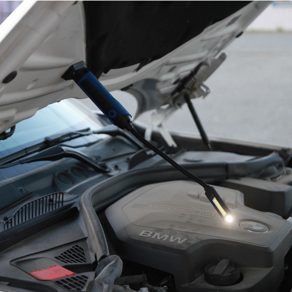 BrightSource 793100 Flexible Gooseneck Light; w/ Dimmer; 500 Lm; Incl. Charger and USB Cable; - Truck Part Superstore