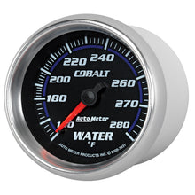 Load image into Gallery viewer, AutoMeter 7931 GAUGE, WATER TEMP, 2 5/8", 140-280?F, MECHANICAL, COBALT