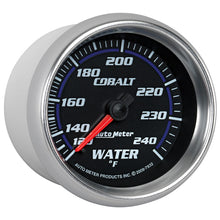 Load image into Gallery viewer, AutoMeter 7932 GAUGE, WATER TEMP, 2 5/8", 120-240?F, MECHANICAL, COBALT