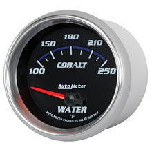 Load image into Gallery viewer, AutoMeter 7937 GAUGE, WATER TEMP, 2 5/8", 100-250?F, ELECTRIC, COBALT
