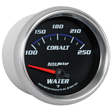 Load image into Gallery viewer, AutoMeter 7937 GAUGE, WATER TEMP, 2 5/8", 100-250?F, ELECTRIC, COBALT