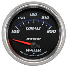 Load image into Gallery viewer, AutoMeter 7937 GAUGE, WATER TEMP, 2 5/8", 100-250?F, ELECTRIC, COBALT
