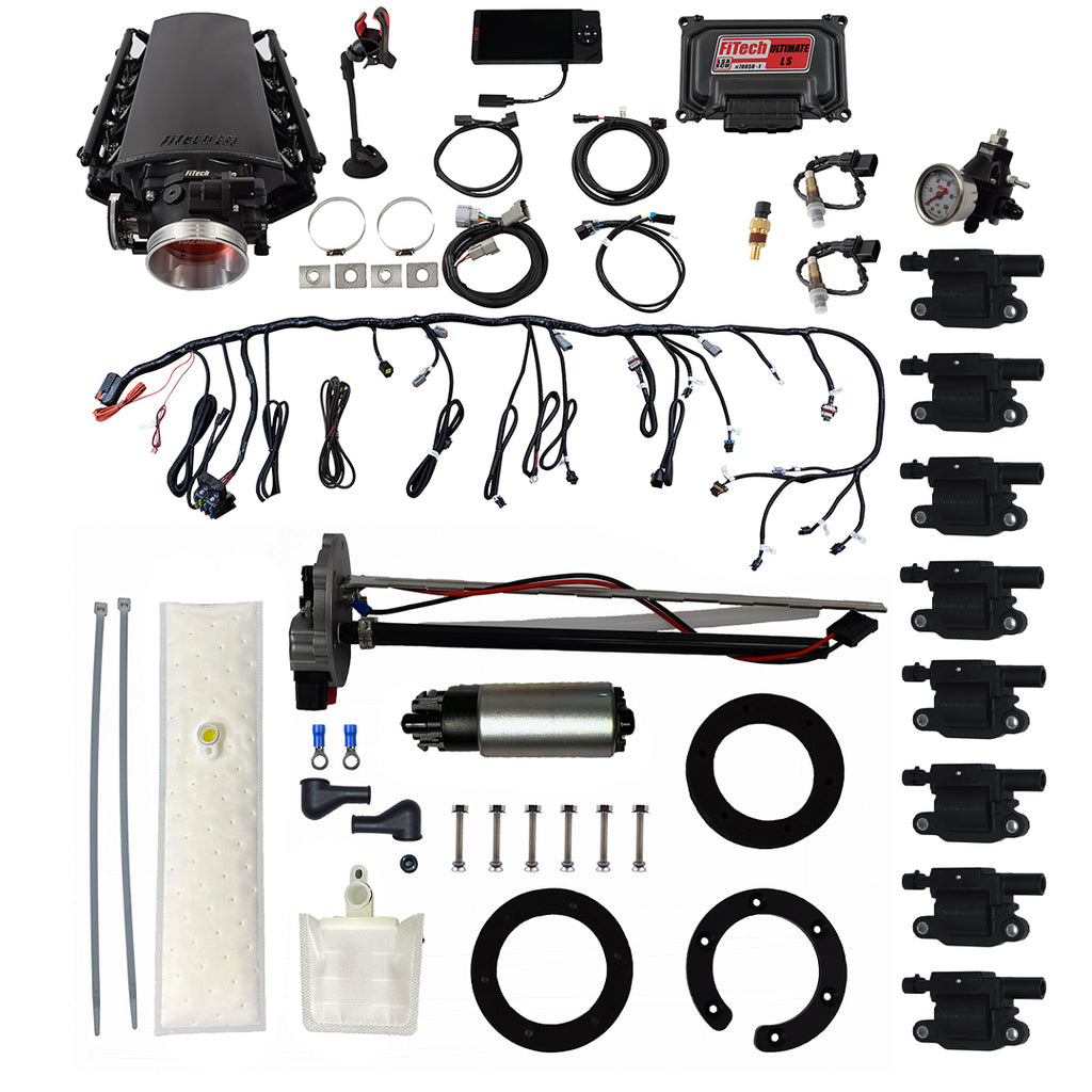 FiTech Fuel Injection 79401 Ultimate LS 500 HP EFI System Master Kit