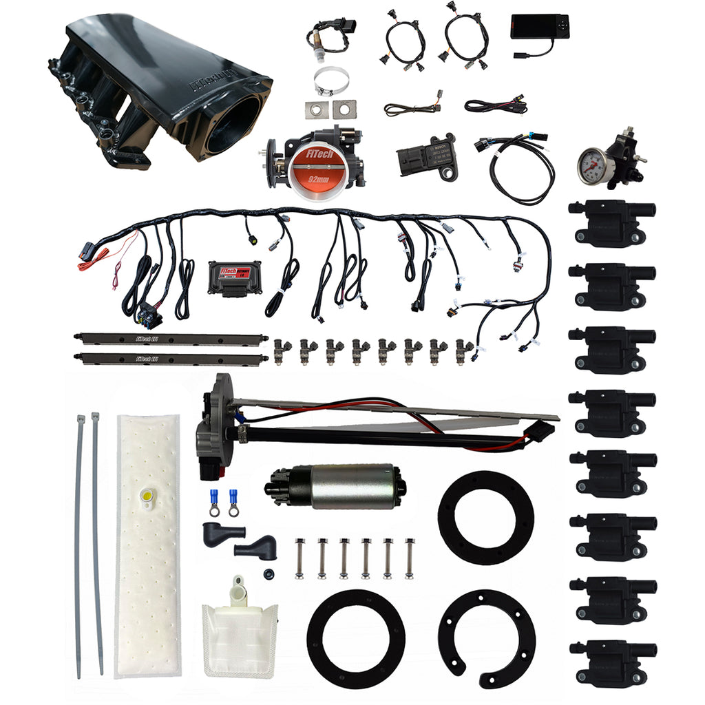 FiTech Fuel Injection 79411 Ultimate LS 500 HP EFI System Master Kit