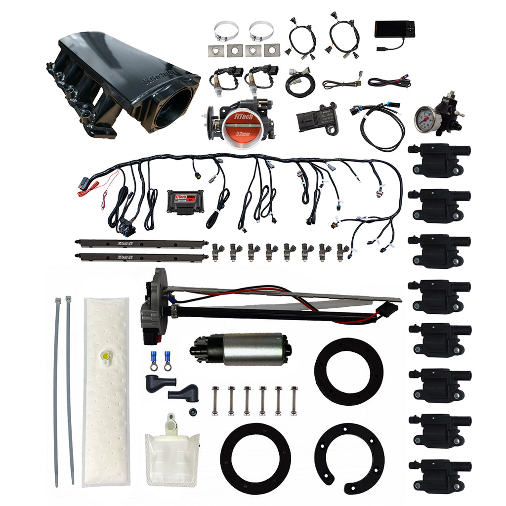 FiTech Fuel Injection 79412 Ultimate LS 500 HP EFI System Master Kit