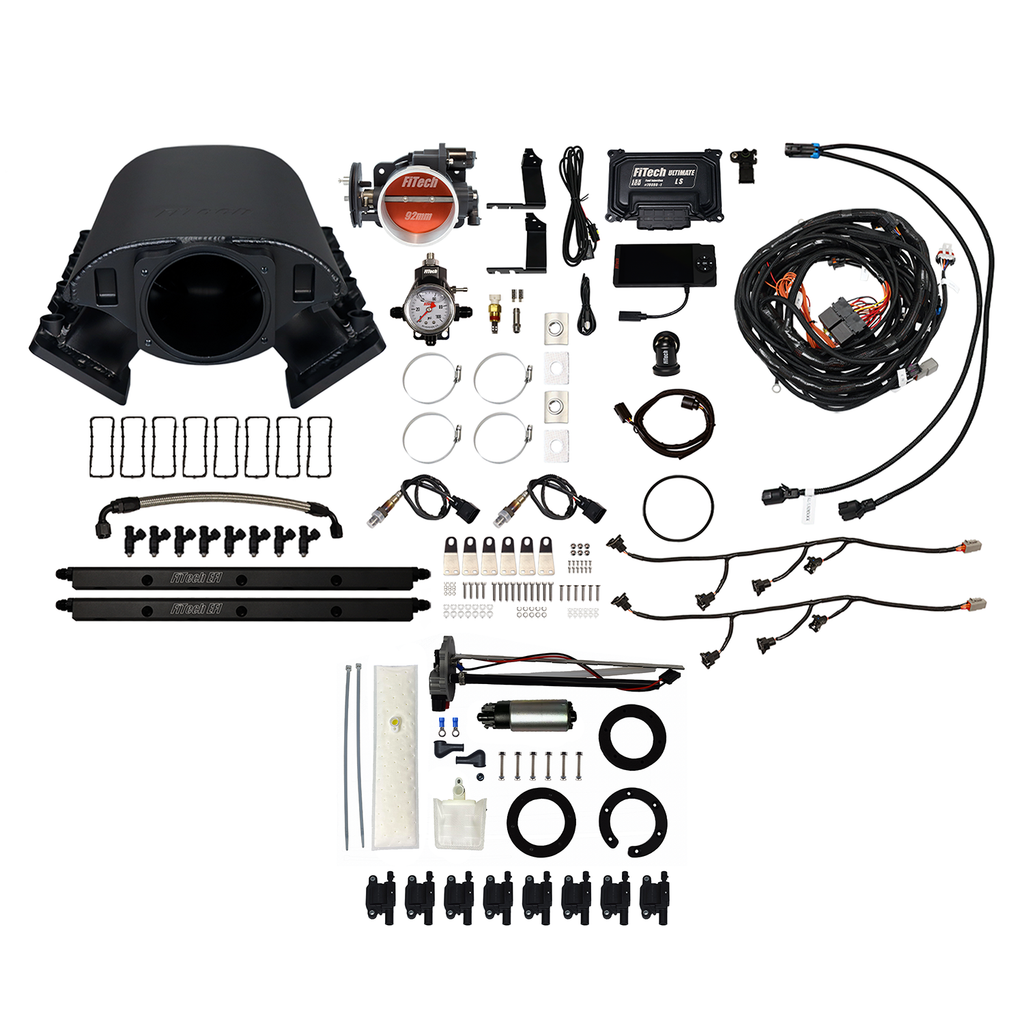 FiTech Fuel Injection 79488 Ultimate Rebel LS 500 HP EFI System Master Kit