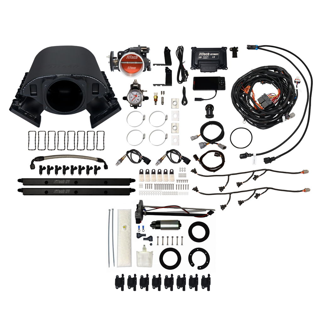 FiTech Fuel Injection 79489 Ultimate Rebel LS 500 HP EFI System Master Kit