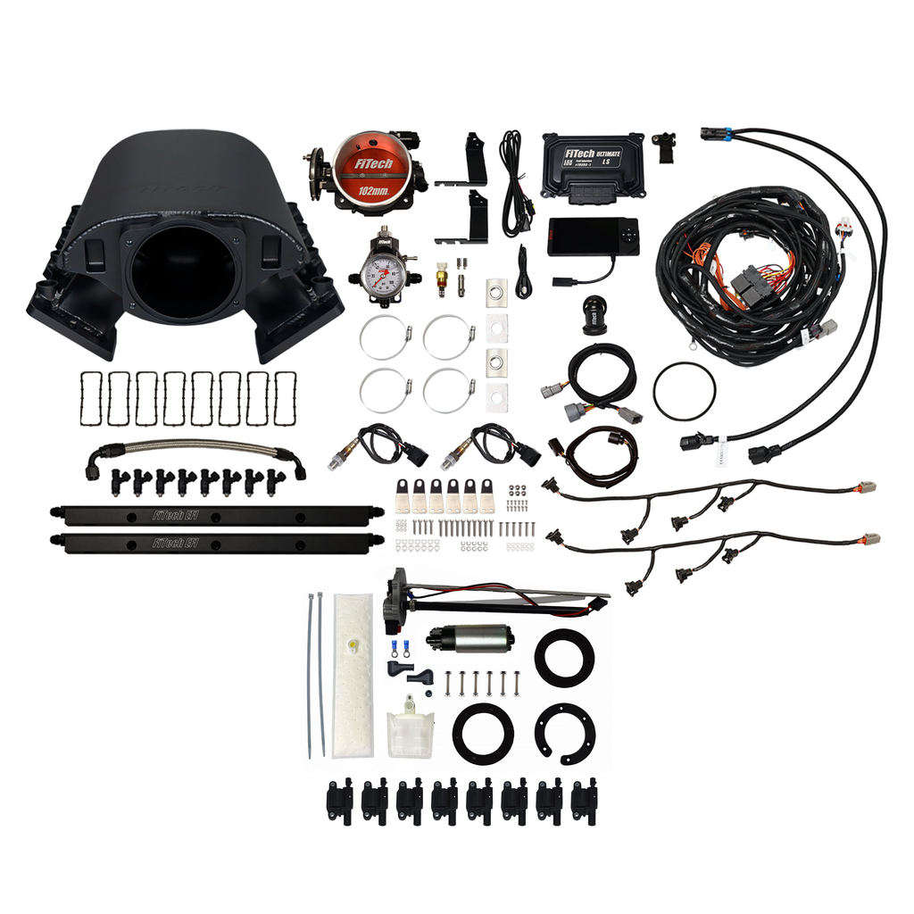 FiTech Fuel Injection 79491 Ultimate Rebel LS 750 HP EFI System Master Kit