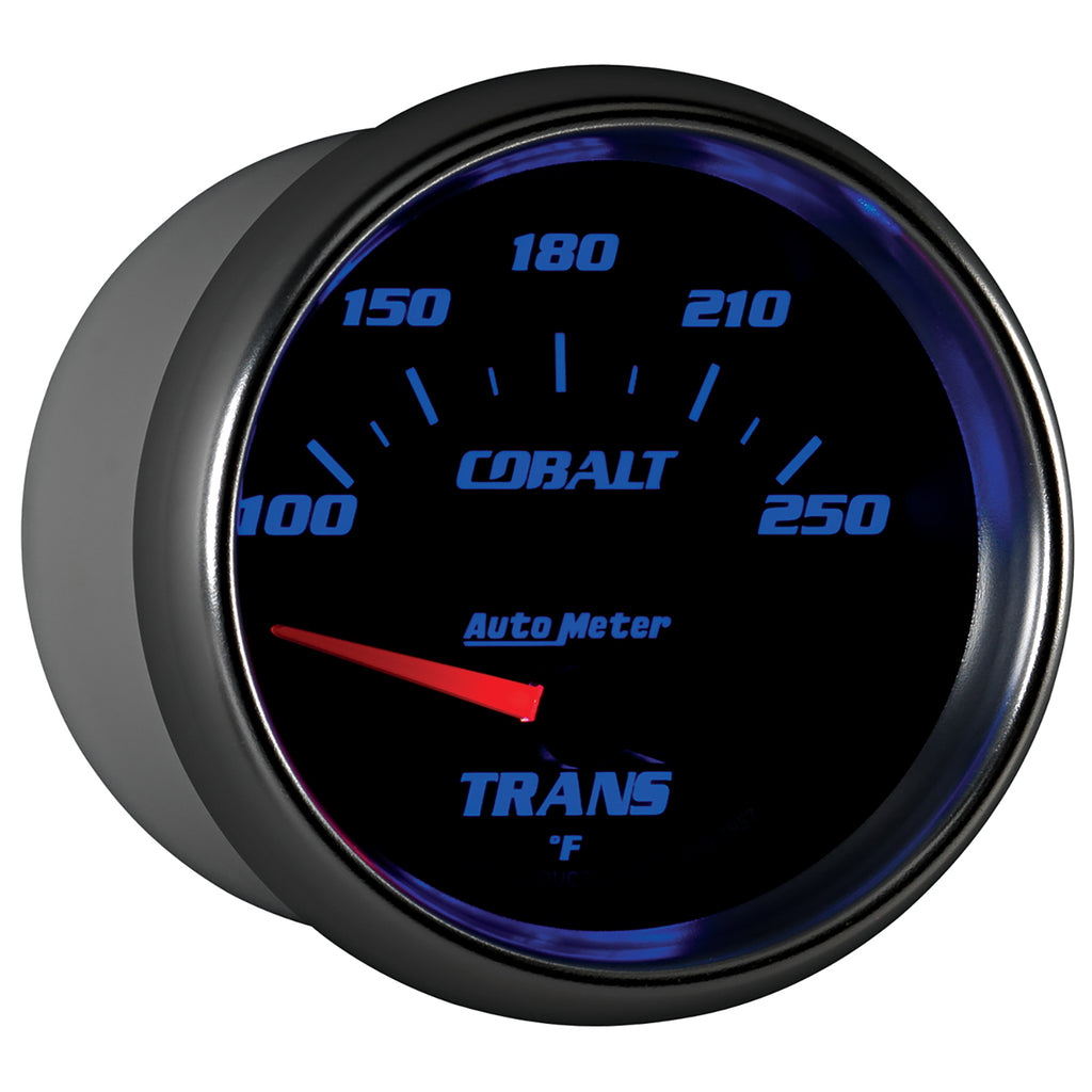 AutoMeter 7957 GAUGE, TRANSMISSION TEMP, 2 5/8", 100-250?F, ELECTRIC, COBALT