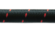 Load image into Gallery viewer, 10Ft-Roll-Of-Black-Red-Nylon-Braided-Flex-Hose;-An-Size--10;-Hose-Id-0.56;