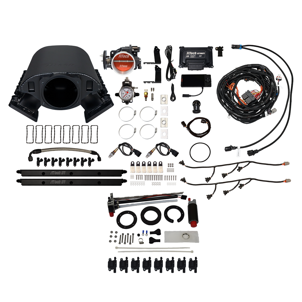 FiTech Fuel Injection 79688 Ultimate Rebel LS 500 HP EFI System Master Kit