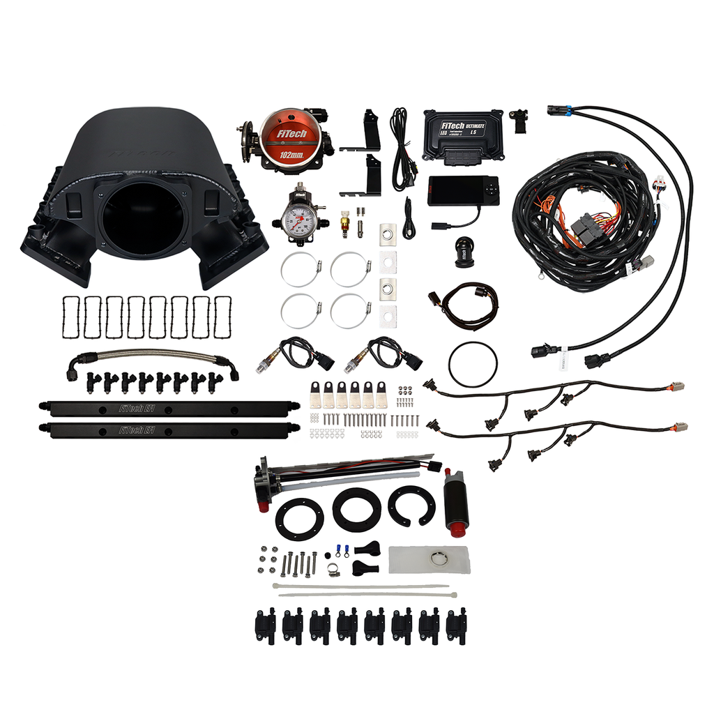 FiTech Fuel Injection 79692 Ultimate Rebel LS 1000 HP EFI System Master Kit