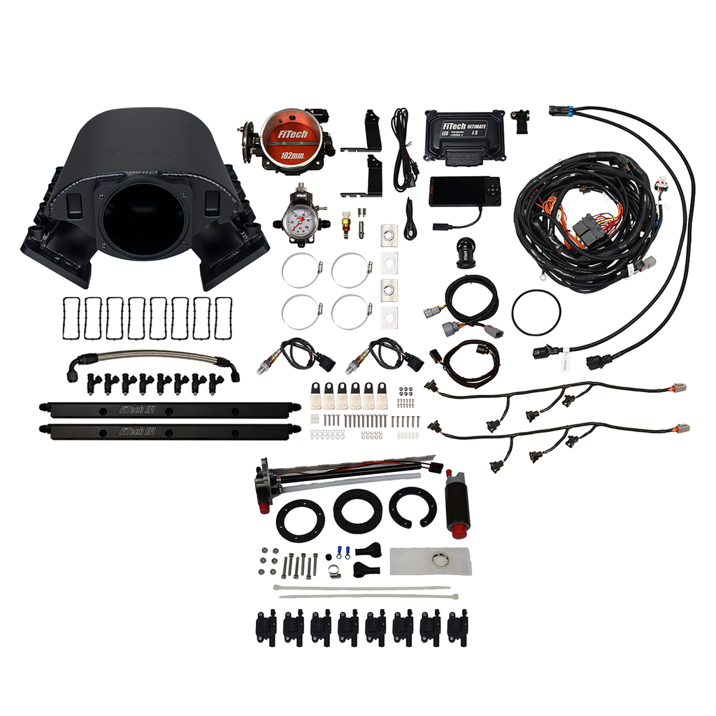 FiTech Fuel Injection 79693 Ultimate Rebel LS 1000 HP EFI System Master Kit
