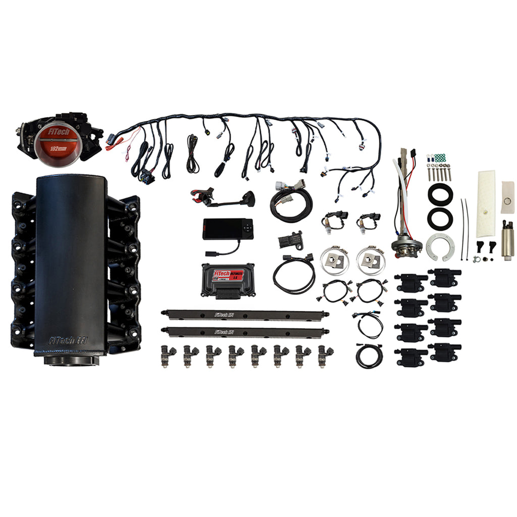FiTech Fuel Injection 79704 Ultimate LS 750 HP EFI System Master Kit