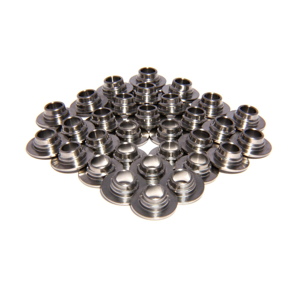 COMP Cams 798-32 7 Degree Titanium Retainer Set of 32 for Ford 4.6L 4V w/ 26123 Beehive Springs