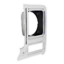 Load image into Gallery viewer, 7980-C10-Headlight-Bezel-Round-Lh-Chrome-W-Dark-Grey-Interior