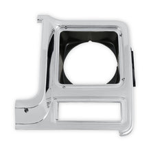Load image into Gallery viewer, 7980-C10-Headlight-Bezel-Round-Lh-Chrome-W-Dark-Grey-Interior