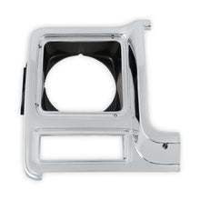 Load image into Gallery viewer, 7980-C10-Headlight-Bezel-Round-Rh-Chrome-W-Dark-Grey-Interior