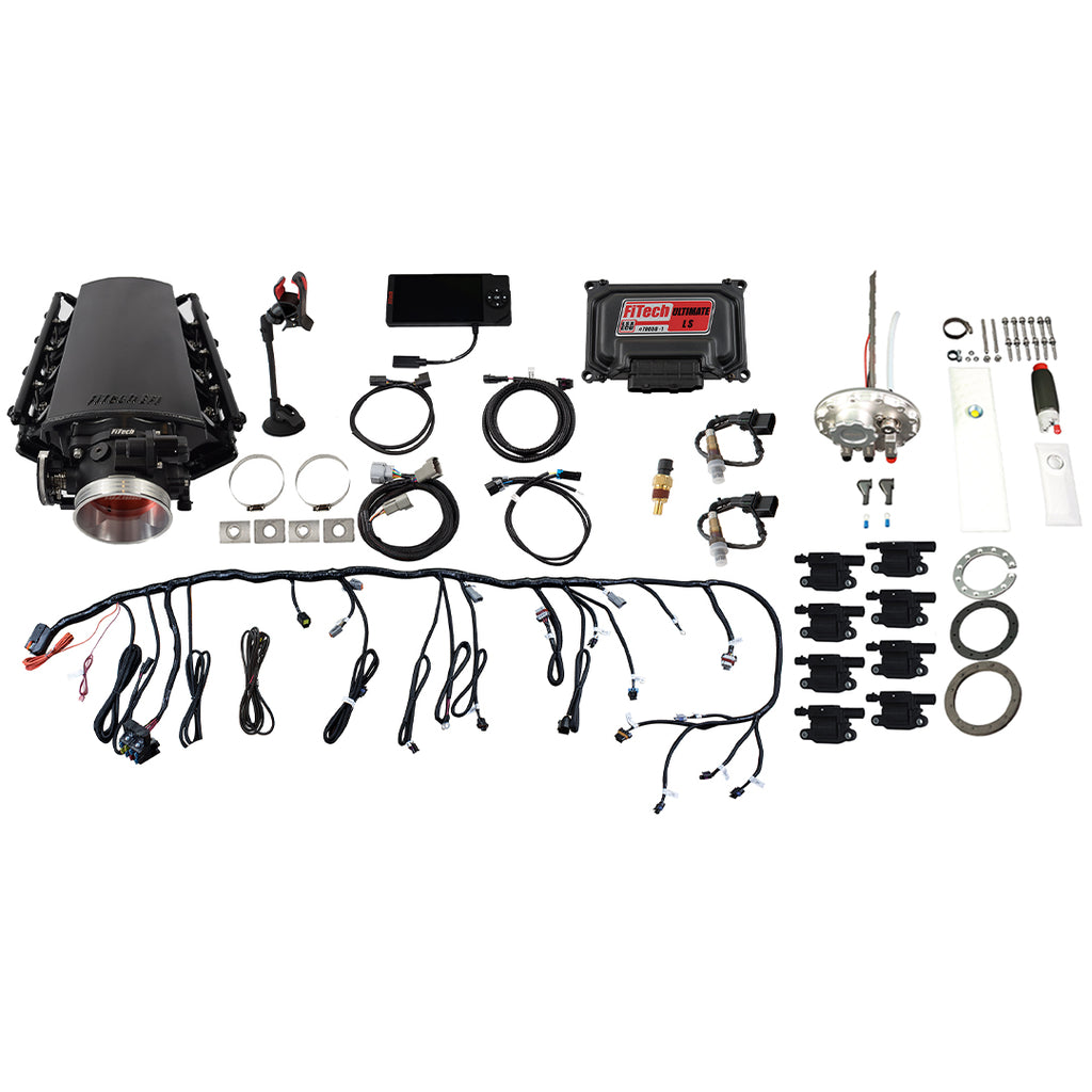 FiTech Fuel Injection 79801 Ultimate LS 500 HP EFI System Master Kit
