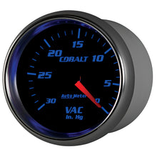 Load image into Gallery viewer, AutoMeter 7984 GAUGE, VACUUM, 2 5/8", 30INHG, MECHANICAL, COBALT