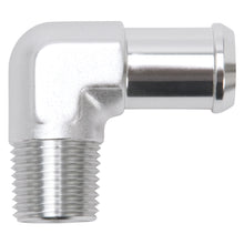 Load image into Gallery viewer, Hose-End-90-Deg-12In-Npt-To-34In-Barb-Clear-Anodize
