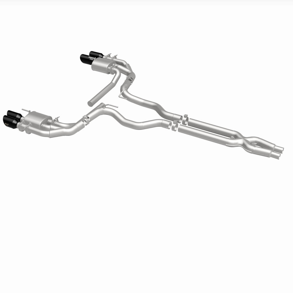 MagnaFlow Exhaust Products 19579 NEO Series Black Chrome Tips Cat-Back System for Select Ford Mustang