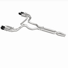 Load image into Gallery viewer, MagnaFlow Exhaust Products 19579 NEO Series Black Chrome Tips Cat-Back System for Select Ford Mustang