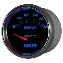 Load image into Gallery viewer, AutoMeter 7991 GAUGE, VOLTMETER, 2 5/8", 18V, ELECTRIC, COBALT