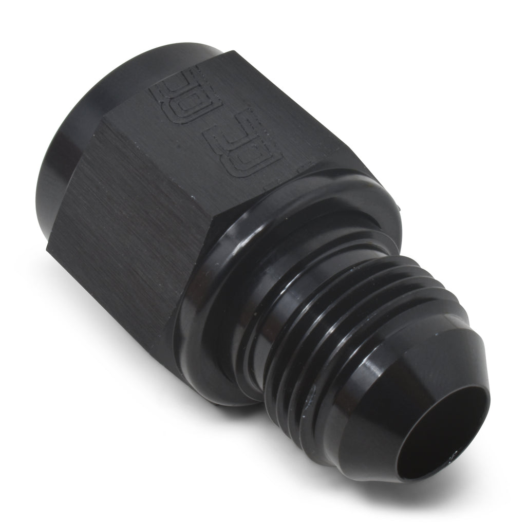 Performance--8-An-Female-To--6-An-To-Male-B-Nut-Reducer-(Black)