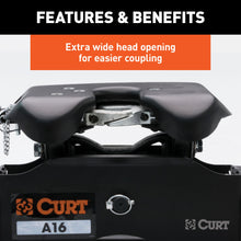 Load image into Gallery viewer, CURT 16675 A16 Sliding 5th Wheel Hitch; Select Ford F250; F350; F450; 6.75ft. Bed Puck Syst - Truck Part Superstore