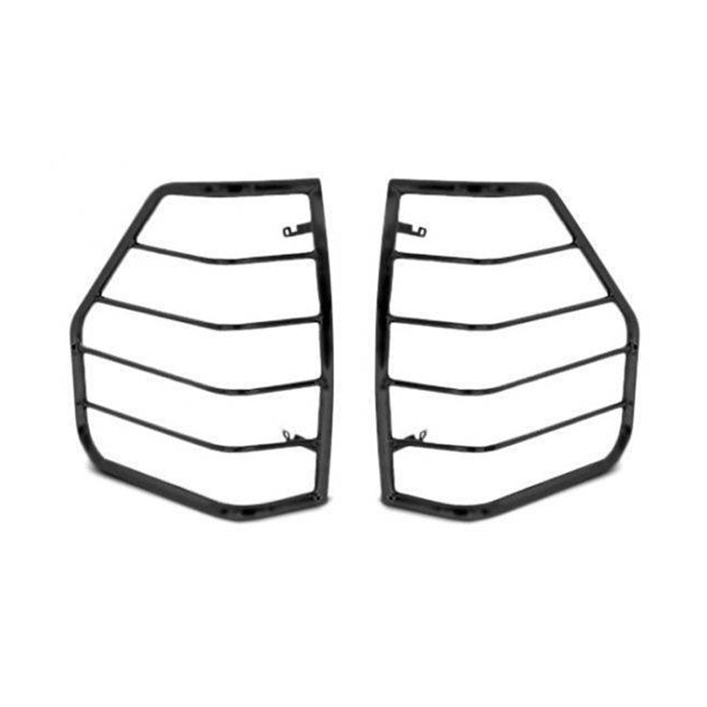 Black Horse Off Road 7BA15A Tail Light Guards for Select Cadillac Escalade, Chevrolet Chevy Pickup, Chevrolet Suburban 1500, Chevrolet Tahoe, GMC Yukon