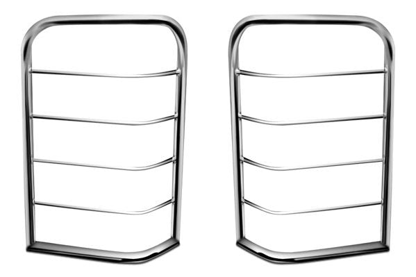 Black Horse Off Road 7FDF1SS Tail Light Guards for Select Ford F-150