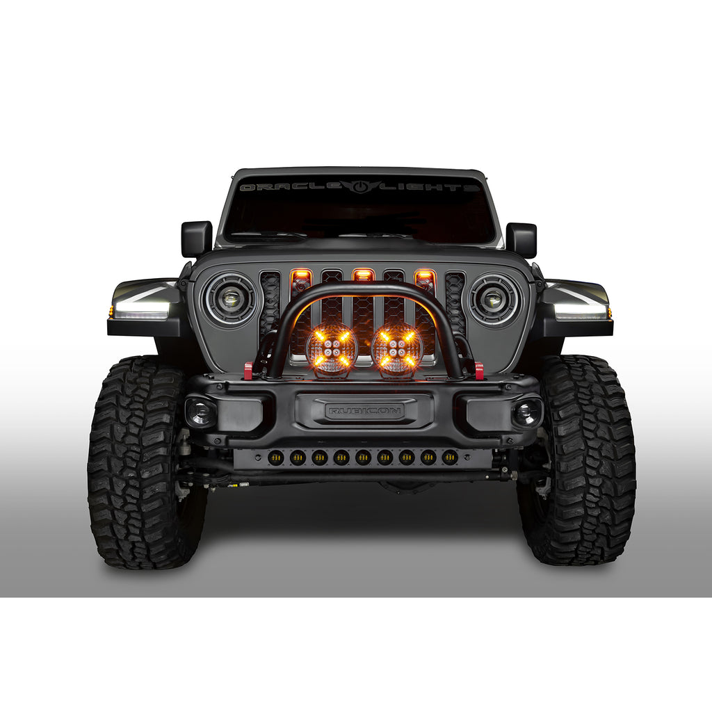 7In-Multifunction-60W-Led-Spotlight-Round-Post-Mount