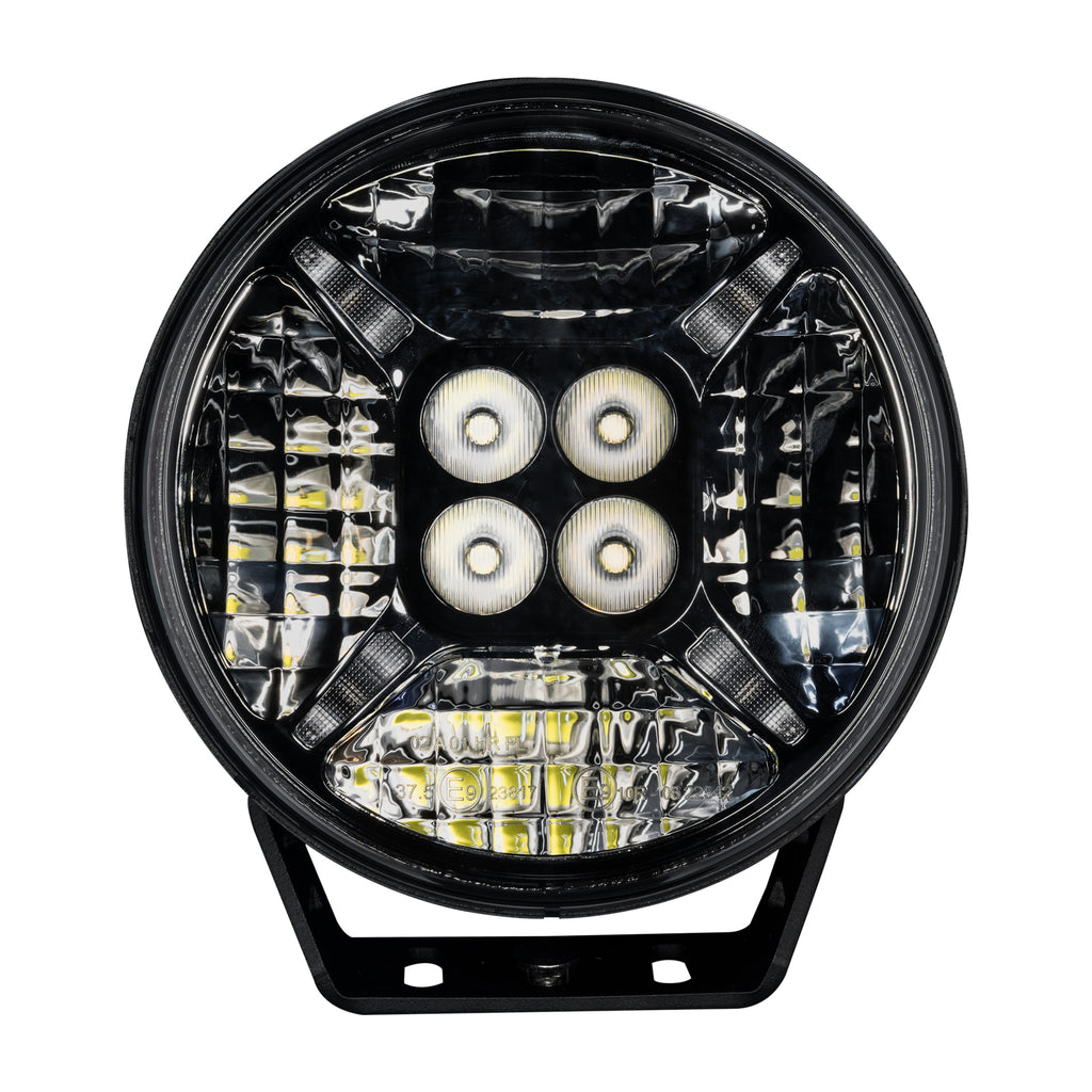 7In-Multifunction-60W-Led-Spotlight-Round-Post-Mount