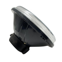 Load image into Gallery viewer, 7In-Round-Diamond-Cut-Lens-With-Domed-Center-Projector-Aim-Holds-H4-Bulb